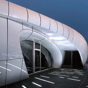 室外异形双曲铝板